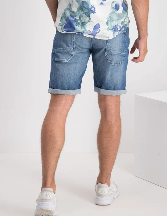 PME Legend Short Stretch Denim PSH150-MBC