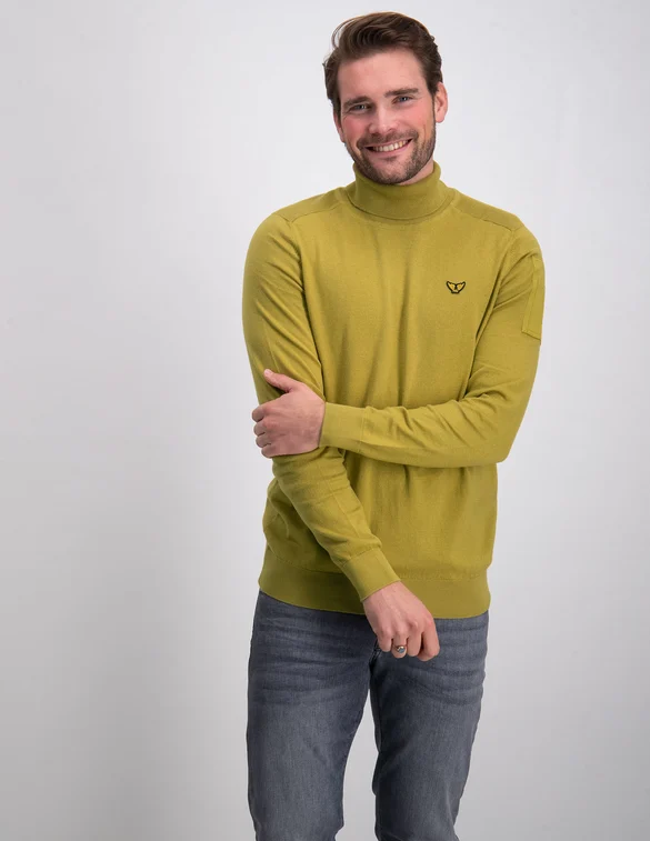 PME Legend Turtleneck cotton elite knit PKW2210310