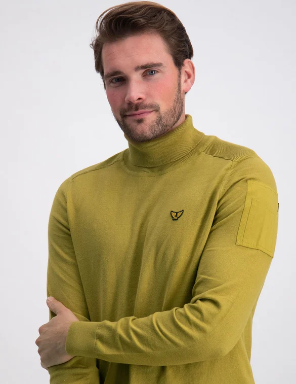 PME Legend Turtleneck cotton elite knit PKW2210310