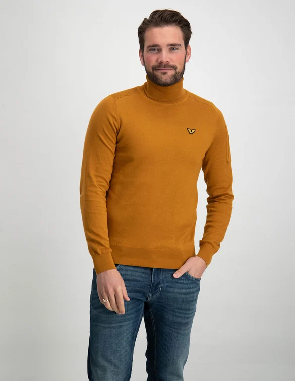 PME Legend Turtleneck cotton elite knit PKW2310307