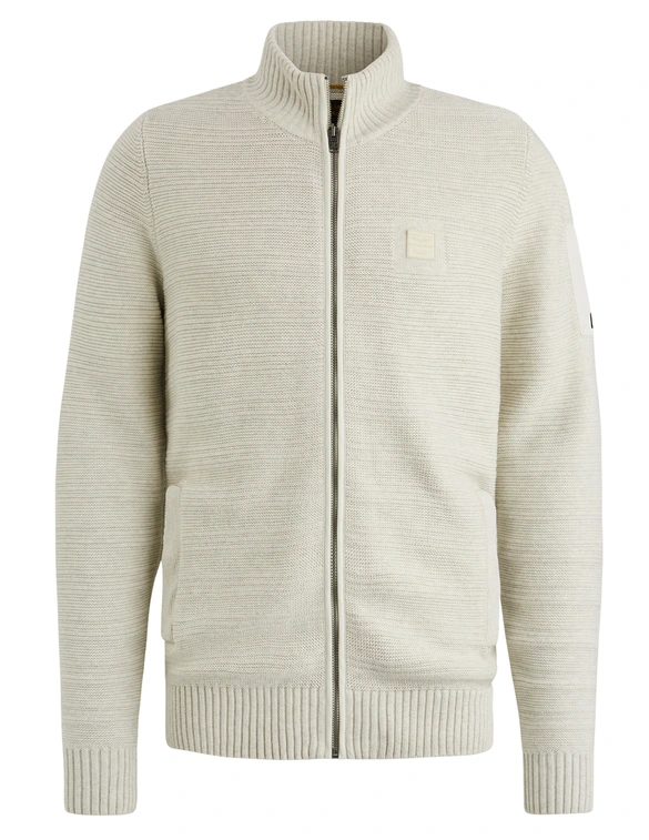 PME Legend Zip jacket cotton structure knit PKC2411363