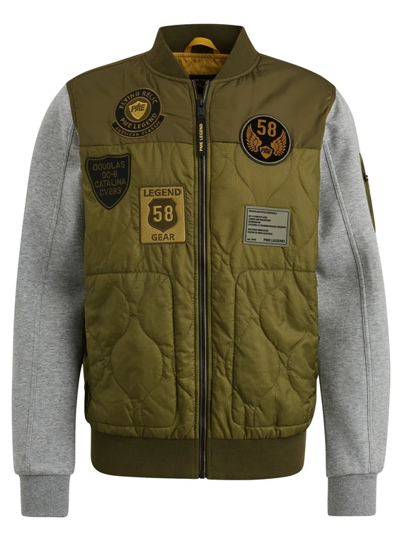 PME Legend Zip jacket interlock nylon mix PSW2502483