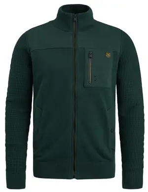 PME Legend Zip jacket knit sweat combination PKC2309356