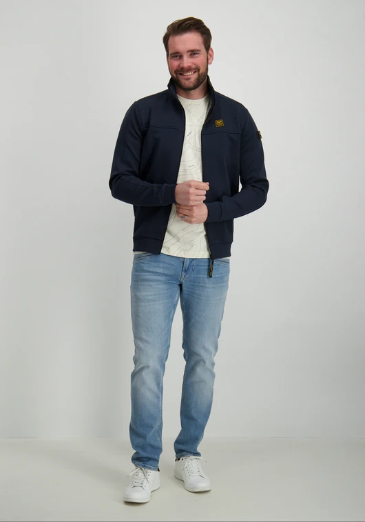 PME Legend Zip jacket spacer look sweat PSW2502476