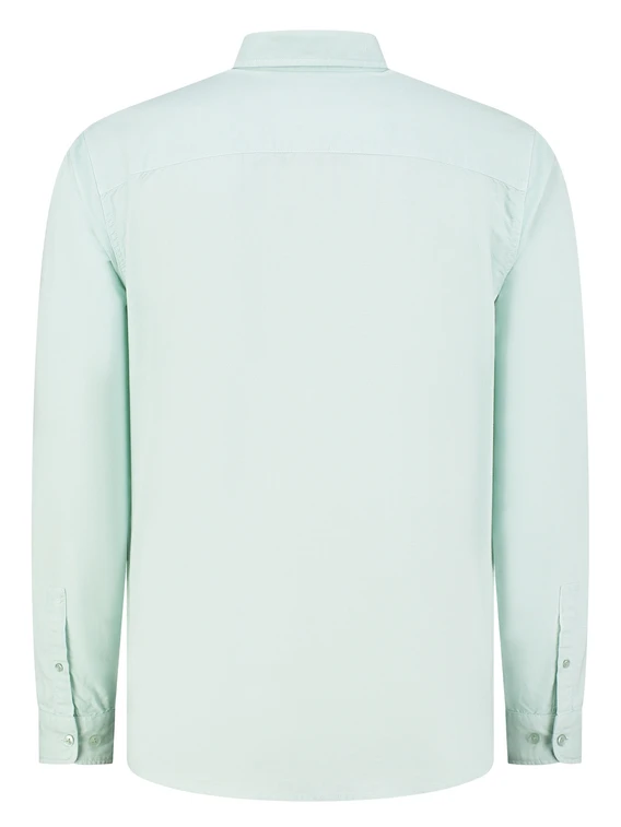 Pure Path Button up shirt with garment dye 24010209