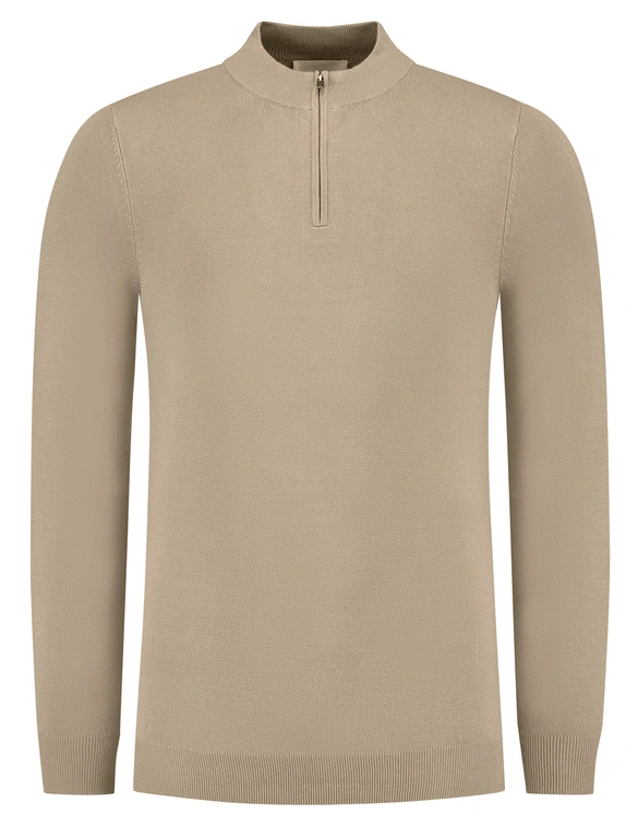 Pure Path Essential Knitwear Halfzip Sweater 10815