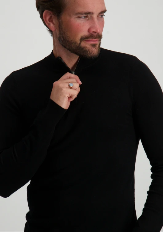 Pure Path Essential Knitwear Halfzip Sweater 10815