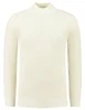 Pure Path jaquard washed mockneck 23030816