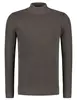 Pure Path jaquard washed mockneck 23030816