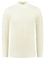 Pure Path jaquard washed mockneck 23030816