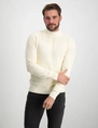 Pure Path jaquard washed mockneck 23030816