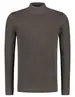 Pure Path jaquard washed mockneck 23030816