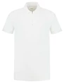 Pure Path Knitted shortsleeve polo half zip w 24010804