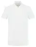 Pure Path Knitted shortsleeve polo half zip w 24010804