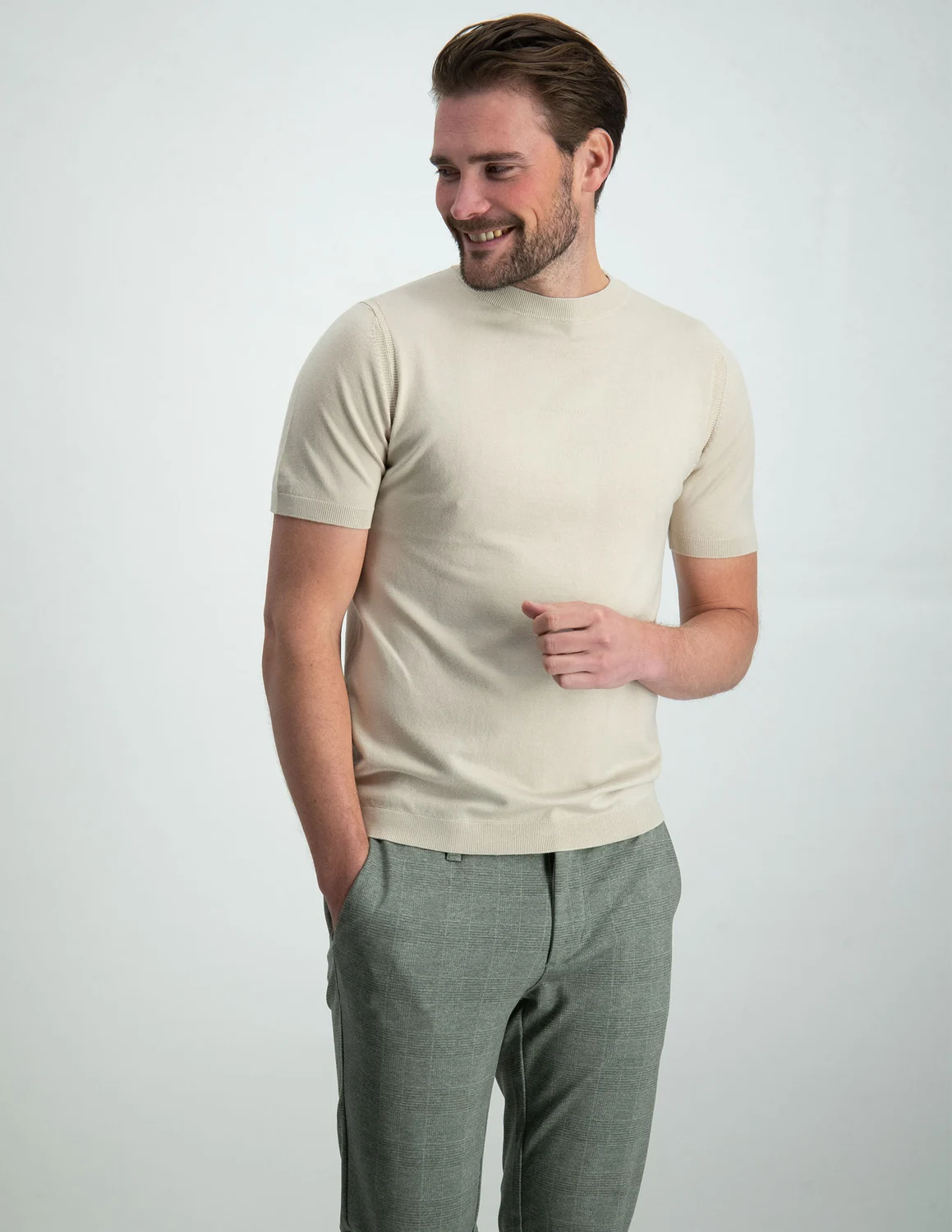 Pure white shirt heren clearance