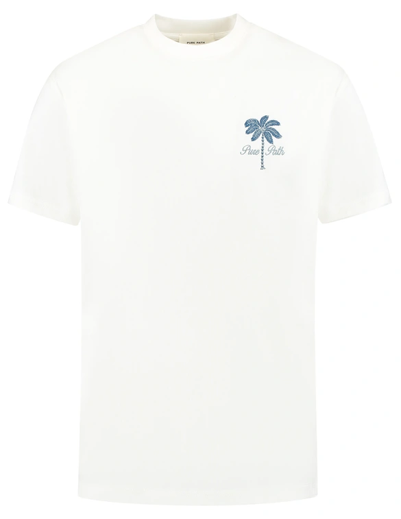 Pure Path Loose Fit Crewneck SS T-shirts 25010116