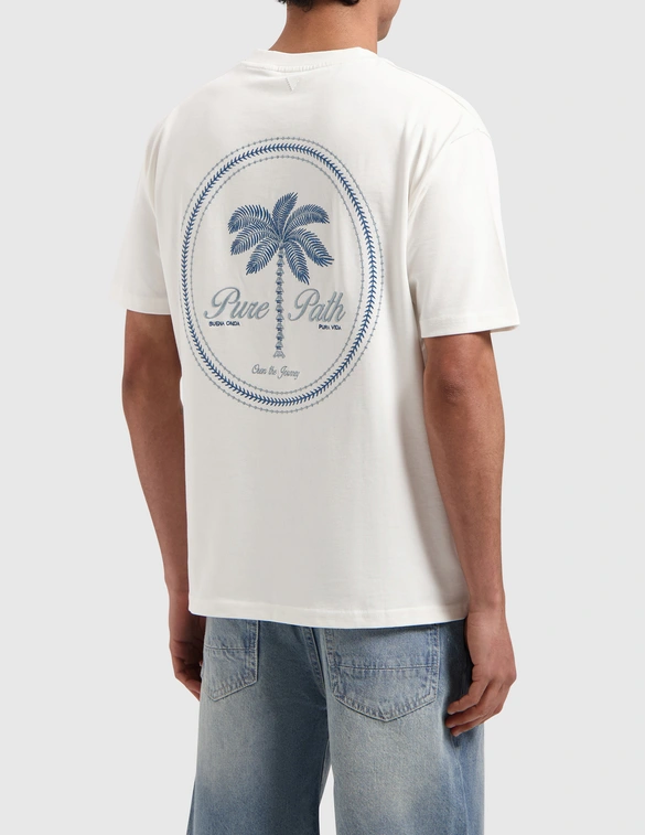 Pure Path Loose Fit Crewneck SS T-shirts 25010116