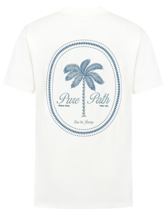 Pure Path Loose Fit Crewneck SS T-shirts 25010116