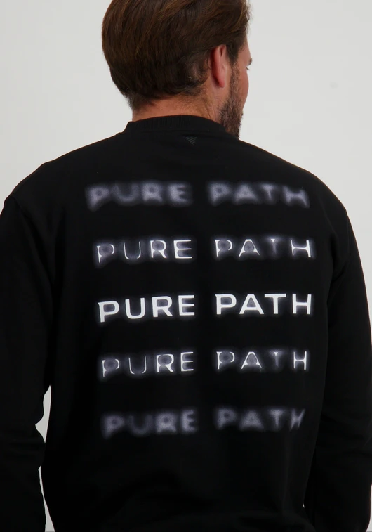 Pure Path Loose Fit Sweaters Crewneck LS 24030305