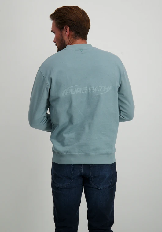 Pure Path Loose Fit Sweaters Crewneck LS 24030308