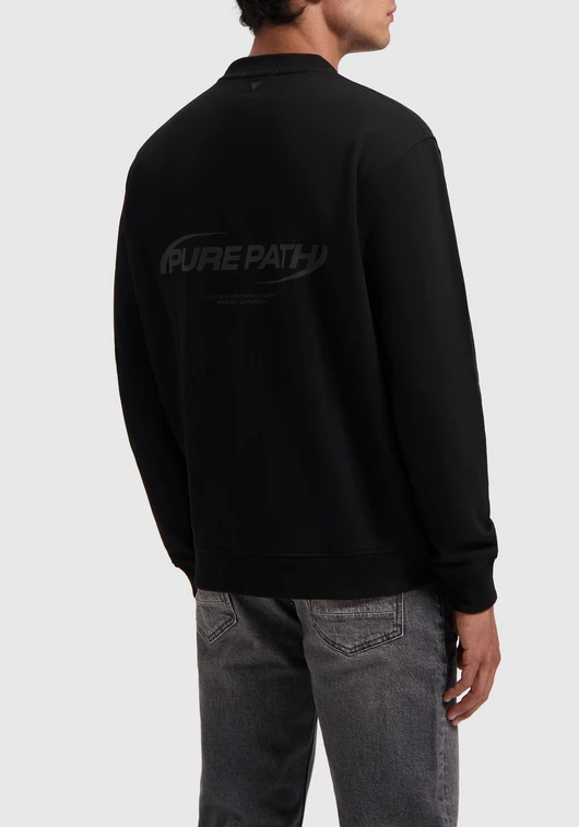 Pure Path Loose Fit Sweaters Crewneck LS 24030308
