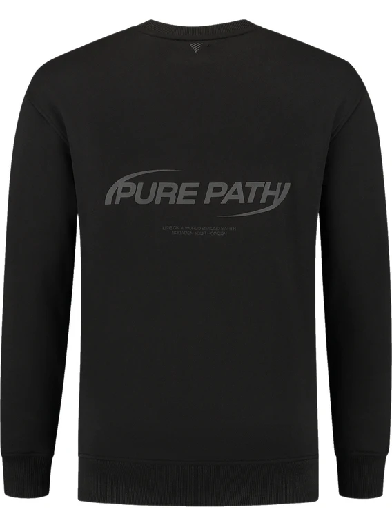 Pure Path Loose Fit Sweaters Crewneck LS 24030308