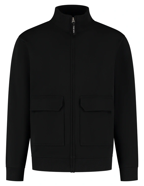 Pure Path Loose Fit Sweaters Zip-up LS 24030307