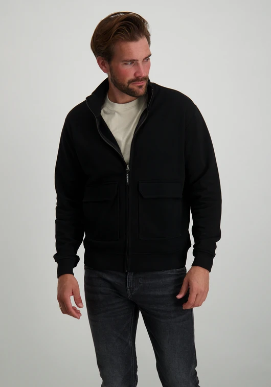 Pure Path Loose Fit Sweaters Zip-up LS 24030307