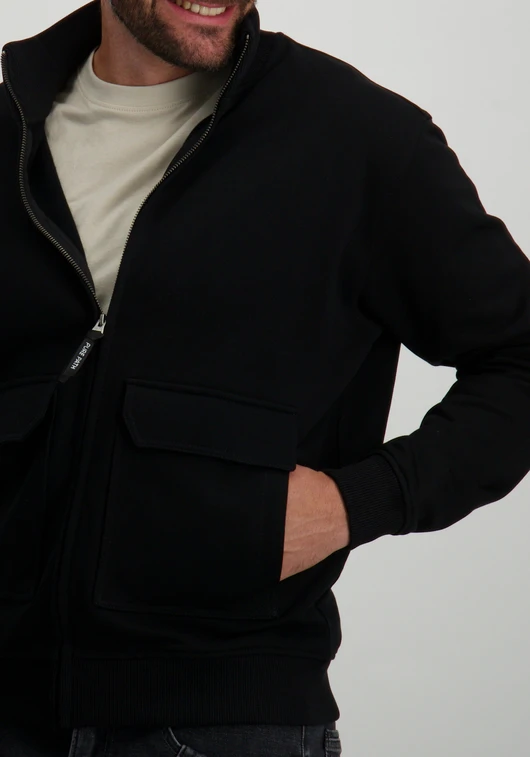 Pure Path Loose Fit Sweaters Zip-up LS 24030307