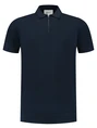 Pure Path Regular fit Polo SS Half Zip Knitwe 25010801