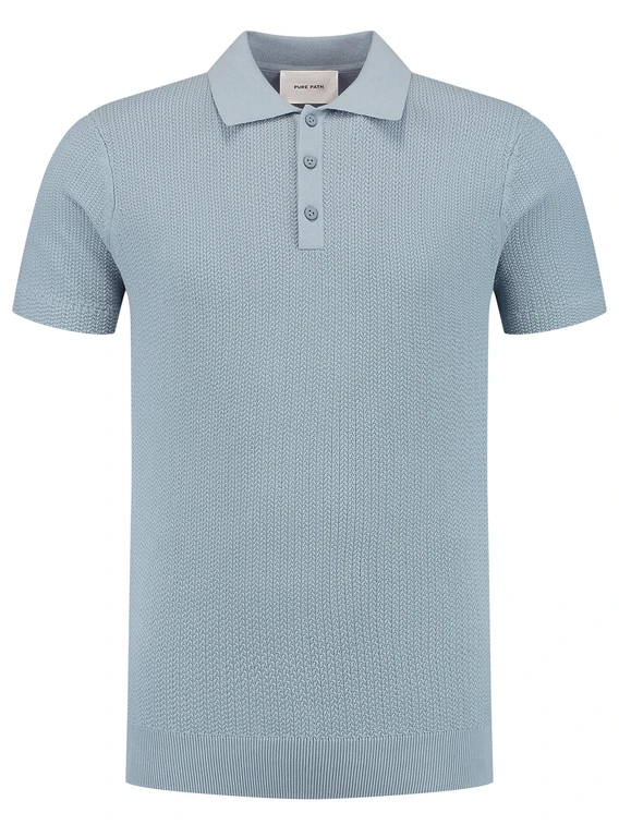 Pure Path Regular fit Polo SS Knitwear 25010815