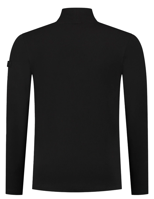 Pure Path Rib mockneck 23030111