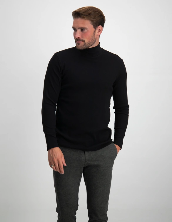 Pure Path Rib mockneck 23030111