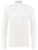 Purewhite Essential Knit Mockneck LS 10806