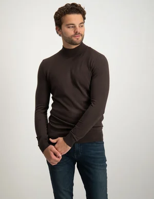 Purewhite Seasonal essential mockneck 22030820
