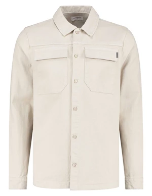 Purewhite Shirt with front pocket 22030203