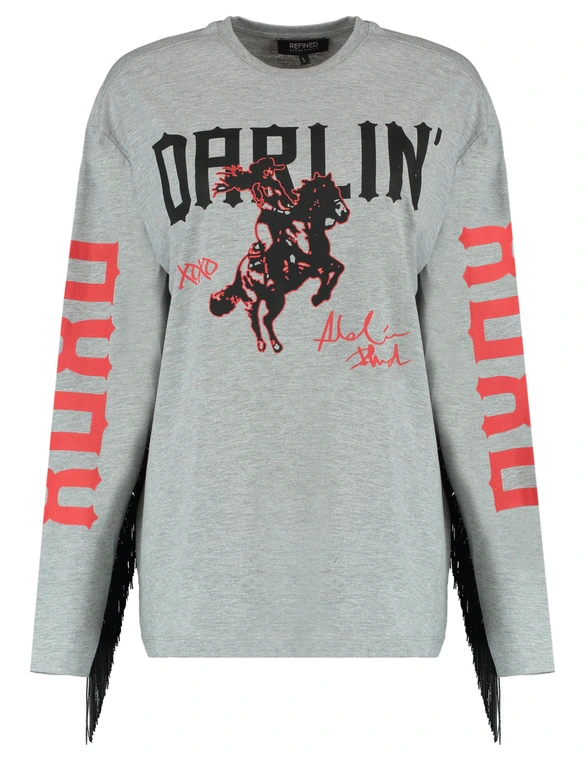 Refined Department Ladies knitted longsleeve DALLAS R2502813624