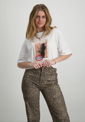Refined Department ladies knitted oversized t-shirt MAGGY R2409713645