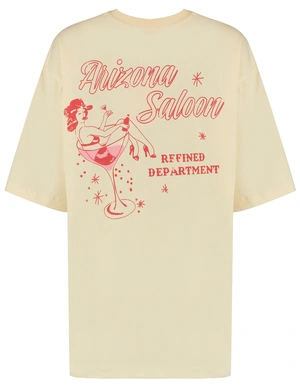 Refined Department Ladies knitted oversized t-shirt MAGGY R2502813625
