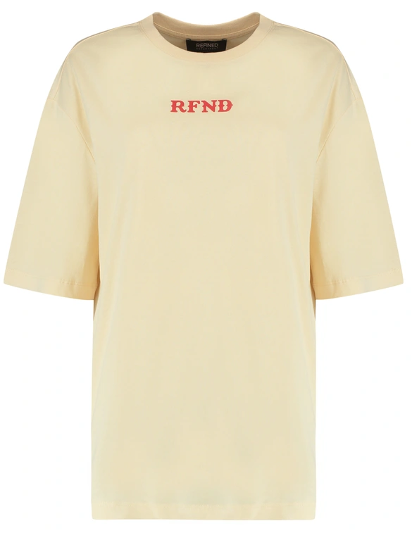 Refined Department Ladies knitted oversized t-shirt MAGGY R2502813625