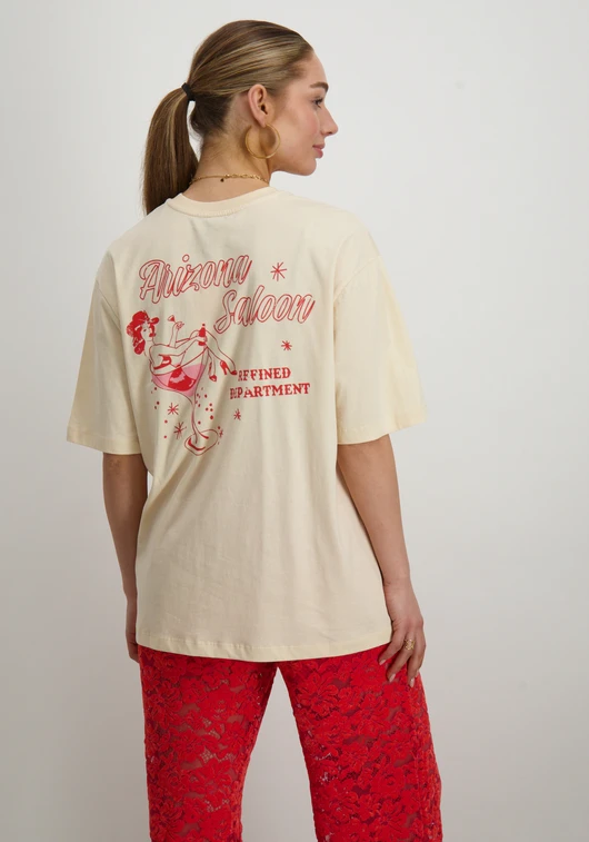 Refined Department Ladies knitted oversized t-shirt MAGGY R2502813625