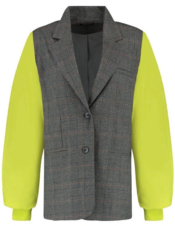 Refined Department ladies woven blazer bomber sleeves LIZE R2410455652