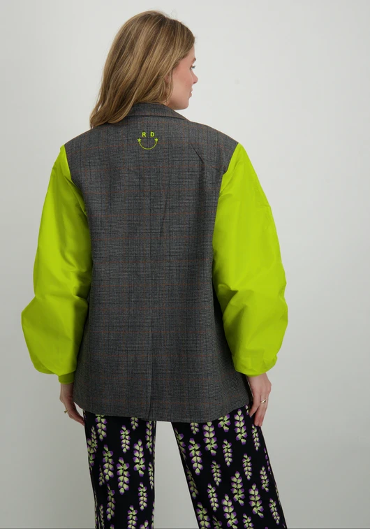 Refined Department ladies woven blazer bomber sleeves LIZE R2410455652