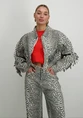 Refined Department Ladies woven leopard jacket WILLOW R2502476595