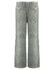 Refined Department Ladies woven straight leopard jeans HARVEY R2502176593