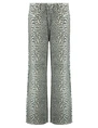 Refined Department Ladies woven straight leopard jeans HARVEY R2502176593