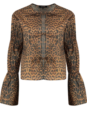 Refined Department Leopard blouse GEMMA R2409943634