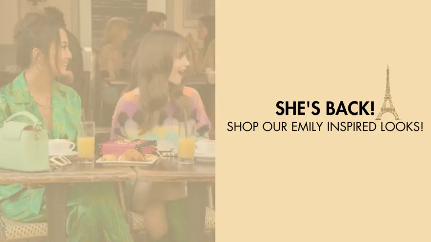 She's back! Shop our Emily inspired looks!