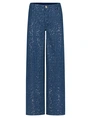 Tramontana 5-Pocket Sequin Denim Trousers C06-15-101