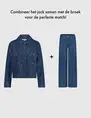 Tramontana 5-Pocket Sequin Denim Trousers C06-15-101